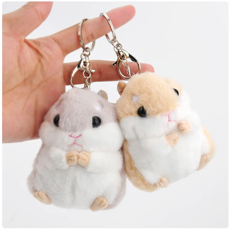 Buy LANTIGER 2017 Mini Hamster Pom Pom Women Fluffy