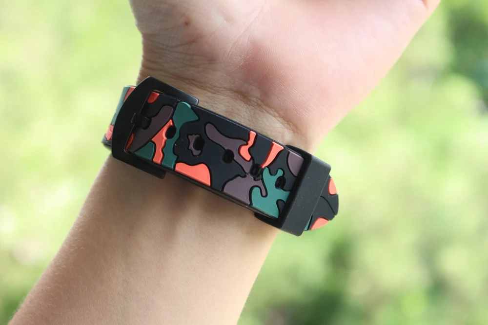 URVOI sport band for apple watch series 1 2 strap for iWatch CAMO colors Soft Silicone Replacement camouflage band with adapters33