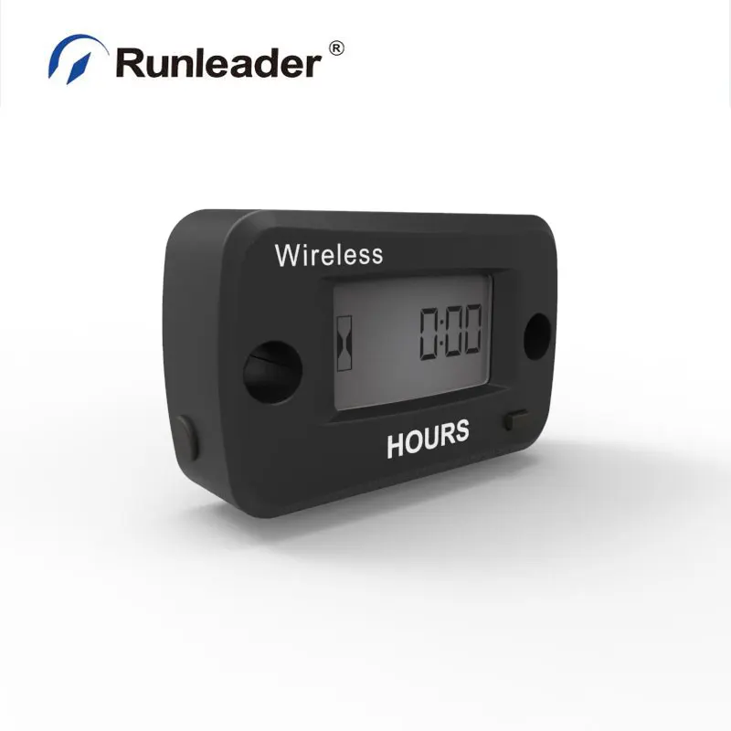 Runleader HM019V цифровой беспроводной вибрационный водостойкий счетчик часов дизельный счетчик часов для всех двигателей ATV UTV dirtbike motobike