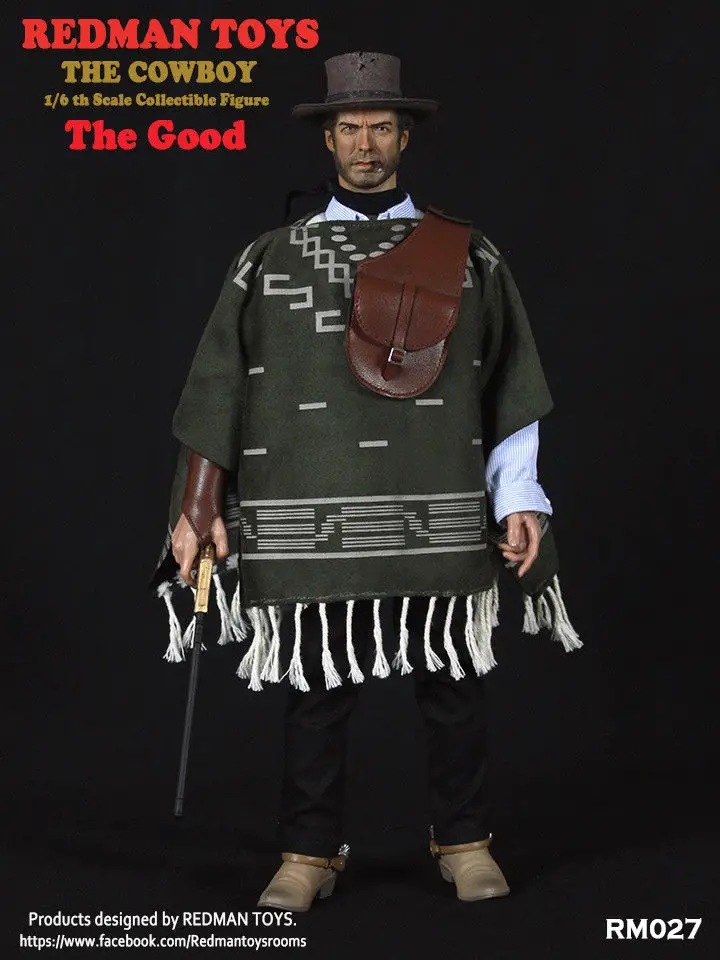 1/6 Redman/игрушки The Good COWBOY Joe 1" Мужская фигурка A Fistful Of dollar RM027