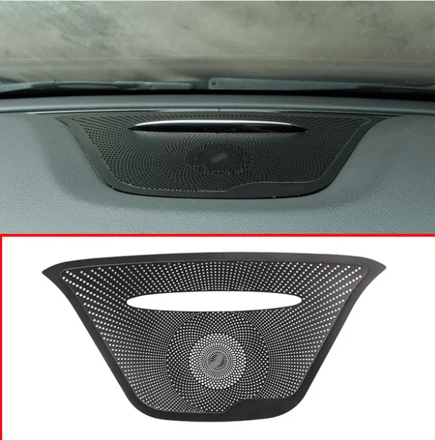 

For Mercedes-Benz GLA X156 CLA C117 A Class W176 Car Stainless Hi-End Speaker Alloy Dashboard Loudspeaker Interior Cover Trim