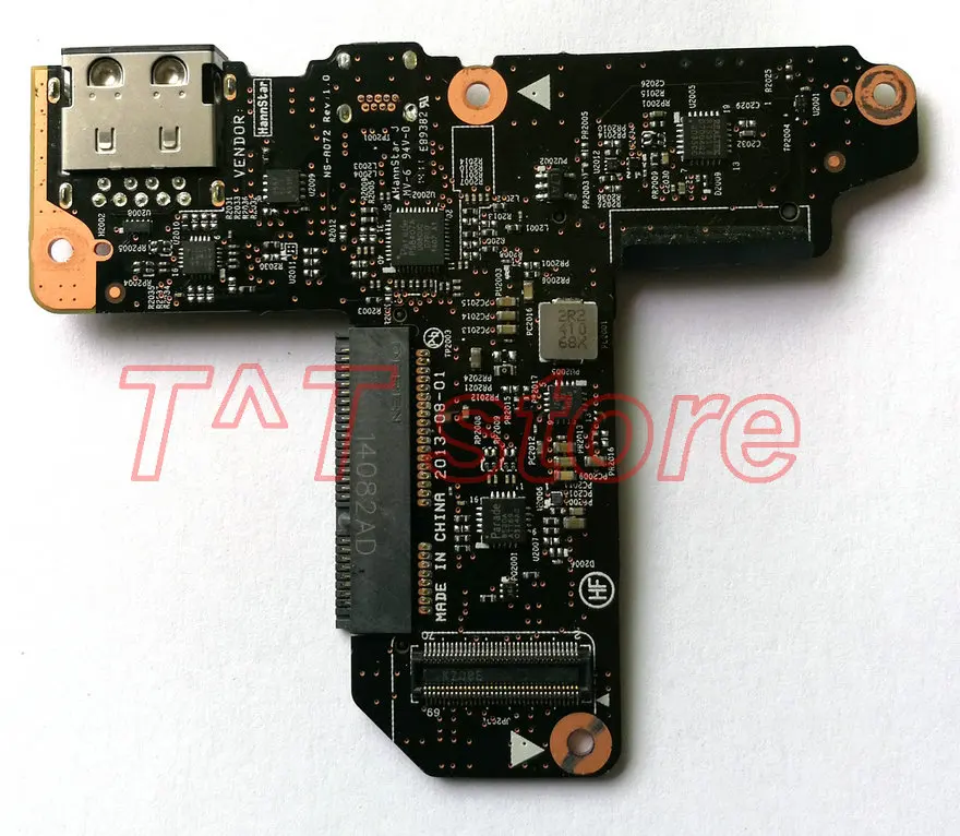 

original For Yoga 2 Pro HDMI Port Card Reader USB SSD board NS-A072 test good free shipping