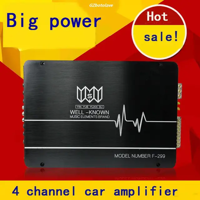 Special Offers big power 4 channel pusher door horn push subwoofer car amplifier 4*160W Special Offers big power 4 channel pusher door horn push subwoofer car amplifier 4*160W