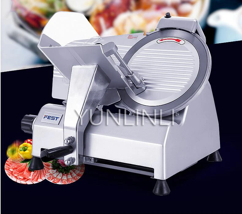 Mutton Roll Slicer Commercial Meat 10 Inch Semi-automatic Planer 220V 240W RC-250B | Инструменты