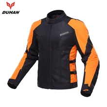 ДУХАН Orange Мотоцикл Moto Jaqueta Летом Тело Броня Мотоцикле Moto Куртки С 5 ШТ. Протектор Передач Ml XL XXL
