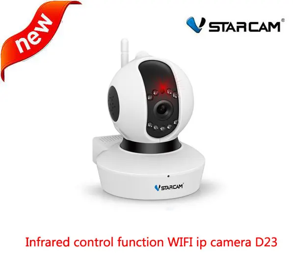 

VStarcam D23 WiFi IP Security Camera 720P 1MP HD Network Onvif P2P Motion Detection CCTV Night Vision IR Control Home Cam