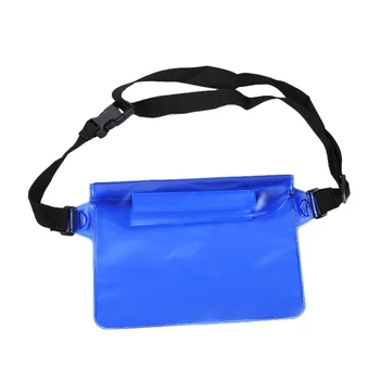 

Outdoor Waterproof Pockets Drifting Diving Swimming Bag Adjustable Belt Waterproof Storage Bag For Water Activities Storage Im