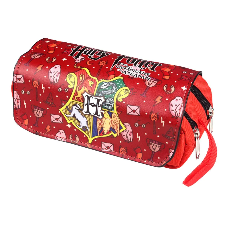 New Harry Potter Pencil Case Makeup Bag Zipper Pouch Students