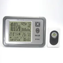 433MHz Wireless Digital Weather Station Thermometer Hygrometer Alarm Clock Barometer Indoor Outdoor Humidity Monitor 433MHz Wireless Digital Weather Station Thermometer Hygrometer Alarm Clock Barometer Indoor Outdoor Humidity Monitor