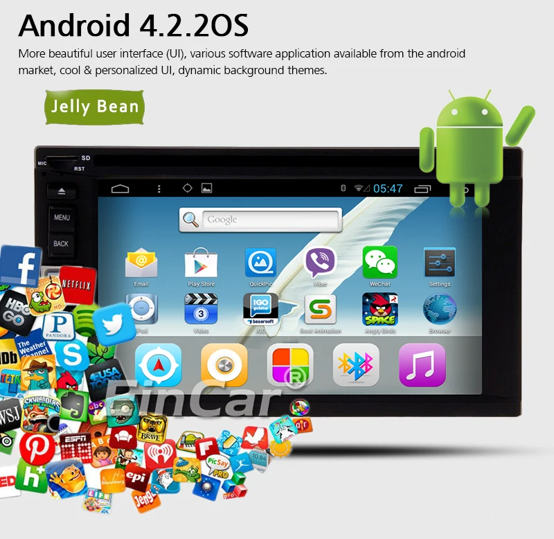 GPS Android 5.1 Lollipop Capacitive Car DVD Player Parts Radio Receiver CD Autoradio FM AM Video Vehicle Stereo Audio Bluetooth 2 Din Multimedia System iPod EQ Subwoofer Wi-Fi Cortex A9 Quad Core