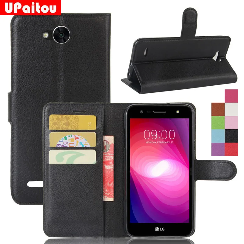 UPaitou для LG X power 2 Европа издание PU кожаный чехол кошелек Стенд держатель карты