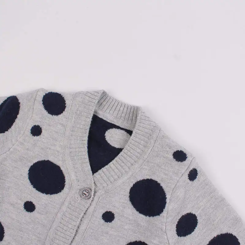 Cotton Baby Boy Sweater V Neck Cardigan for Infant Kids Girls Soft Comfortable Crochet Knitting Warm Outfit Coat Autumn Winter (7)
