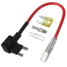 1x ACS J Add A Circuit Mini/Small/Big Piggy Back Pluggable Standard Blade Tap Holder Car Fuse Box Electric Appliance with Fuse