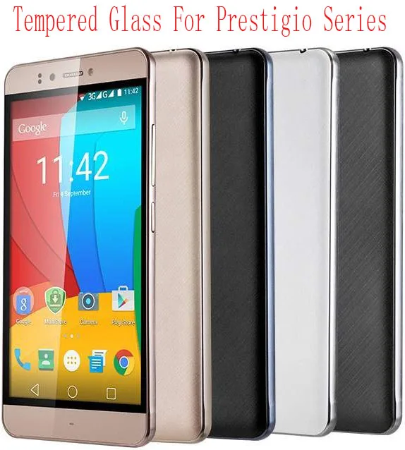 

Tempered Glass for Prestigio Grace Z3 Z5 Muze A7 F3 D3 E3 MultiPhone 3501 DUO Screen Protector Film Protective Screen Cover