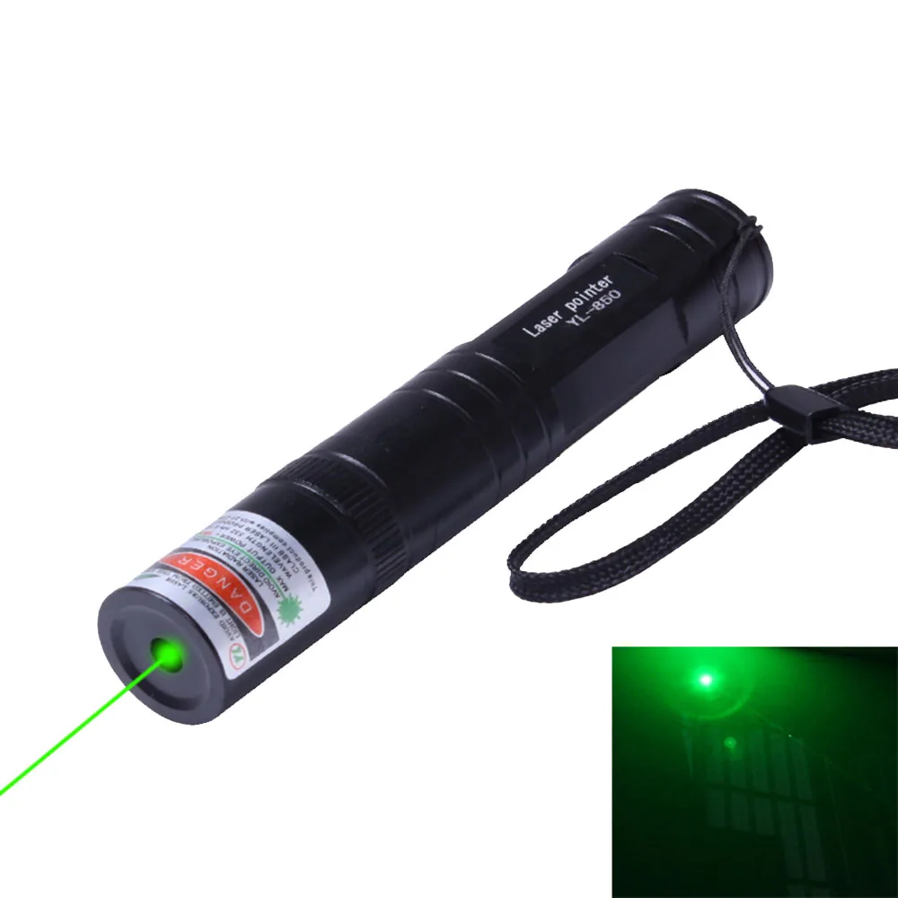 

5mW Green Laser Sight High Power 532nm Laser pointer Powerful device Adjustable Focus Lazer Pointer