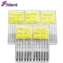 Стоматологические 28 мм Ворота Glidden Endodontic напильники Reamers буры Endo ворота дрели стоматологические материалы