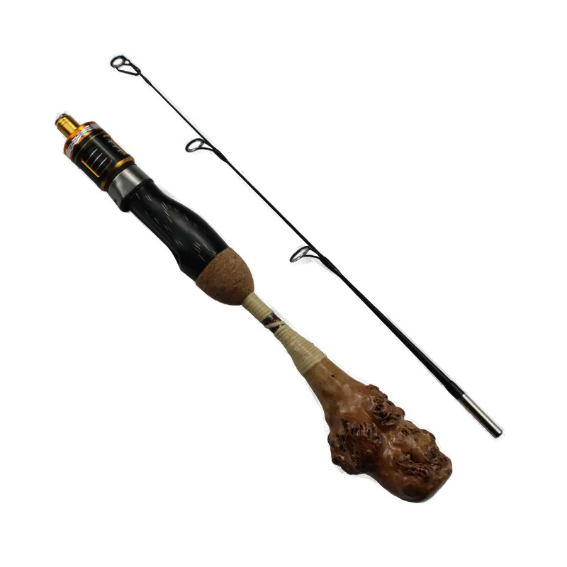 الجليد الصيد قضيب القطب المعدات والعتاد ل العين رمادية فاتحة جثم الكرابي بايك السلمون القبيح الصيد بكرة و قضيب كومبو