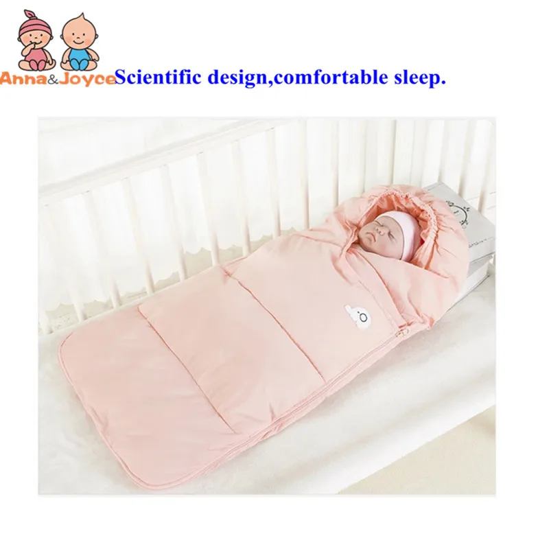 Детский спальный мешок, противоскользящее одеяло, зимнее плотное стильное детское пуховое Хлопковое одеяло, многофункциональное, сохраняющее тепло