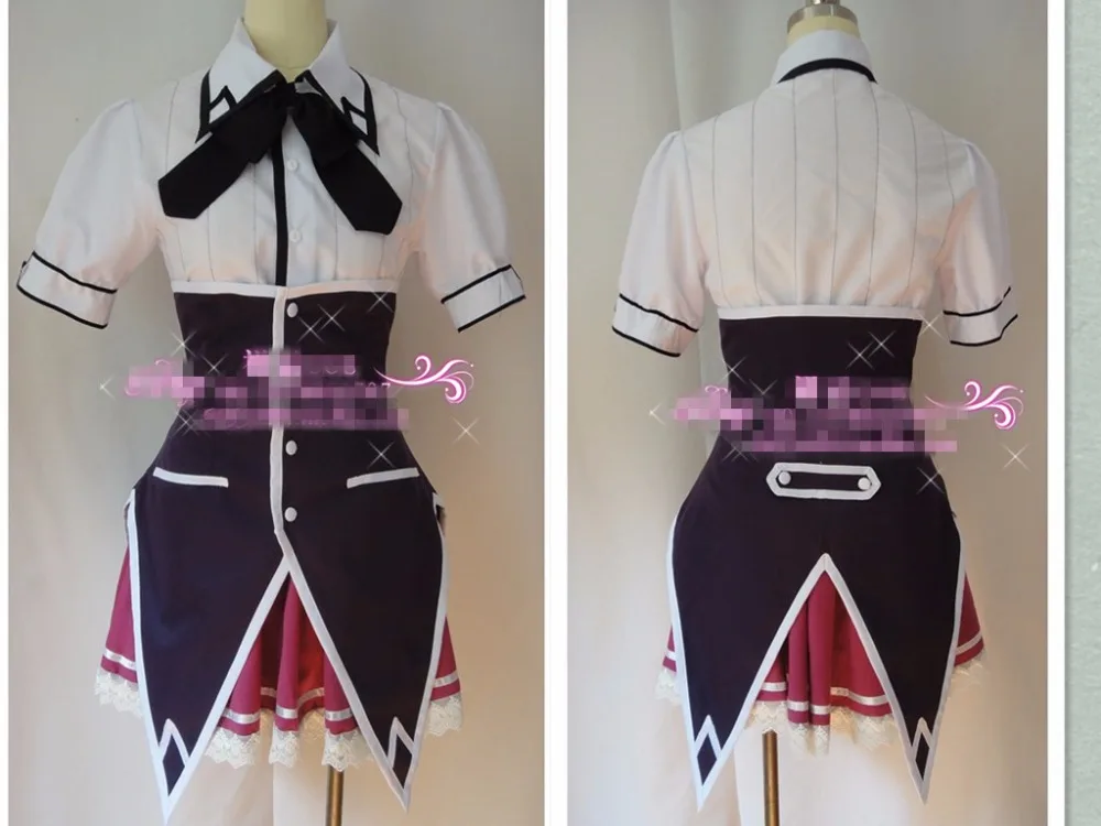 Аниме! Старшая школа DXD Toujou Koneko Xenovia Униформа кварта косплей костюм