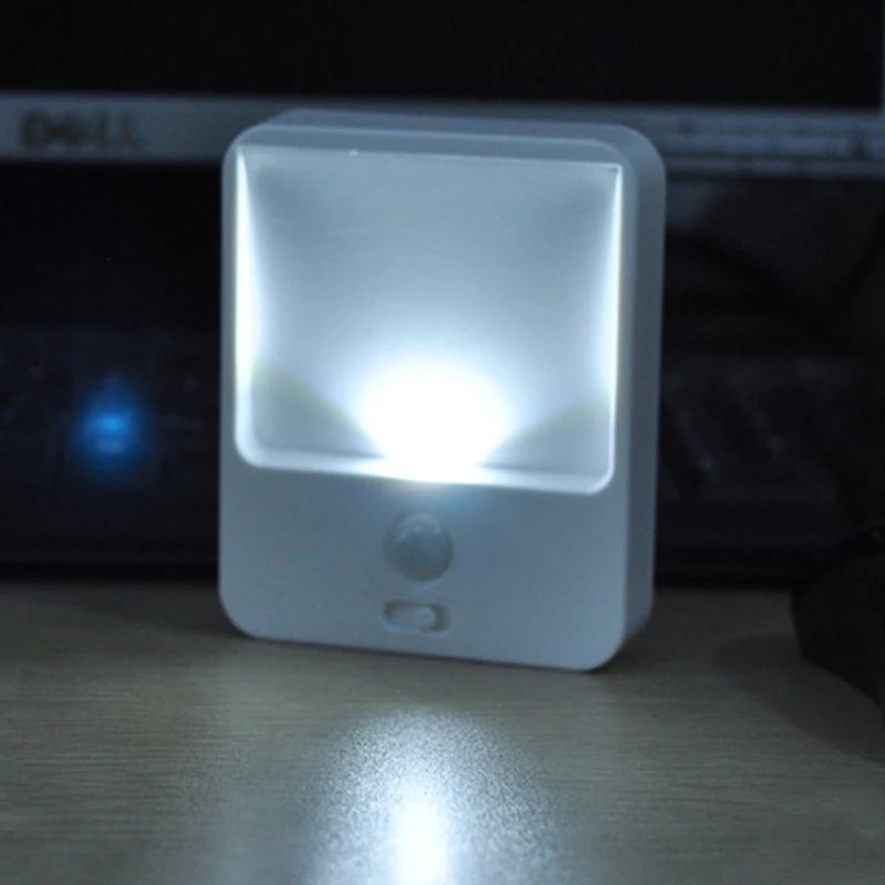 

Solar Powered Motion Sensor Infrared Night Wall Light Lamp Stick-on Anywhere Cabinet Night/ Stairs/ Step Light Bar with Magnetic