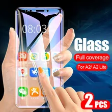 ZNP 2Pcs Protective Glass on the For Xiaomi Mi A2 