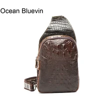 Океан BLUEVIN новая популярная мужская сумка из натуральной кожи, сумка-мессенджер, старинный лоскут, мужская сумка через плечо с одной лямкой, мужские сумки Bolsas