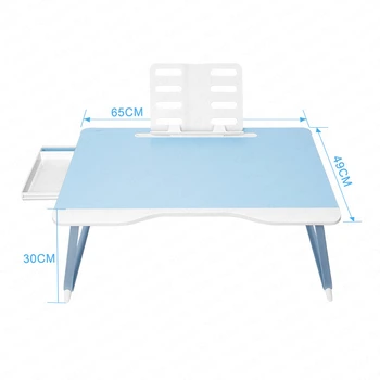 

Bed Table Laptop Table Student Desk Bedroom Dormitory Bed Simple Folding Lazy Table Children Learning Bay Window Desk Dotomy