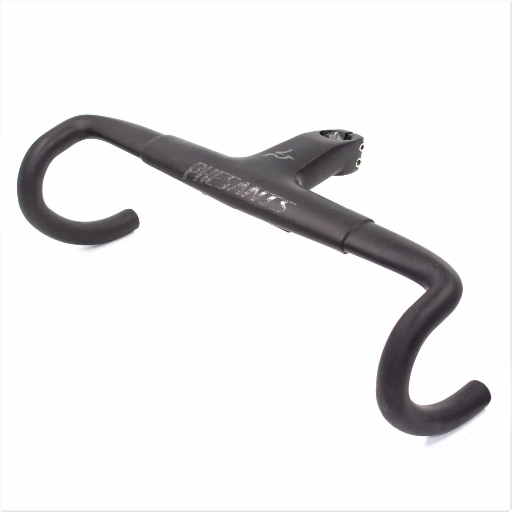 

New OEM 2019 Aero Integrated Bar Road Bicycle Handlebar T1800 UD Weave Carbon Handlebar 380/400/420/440mm Free Shipping