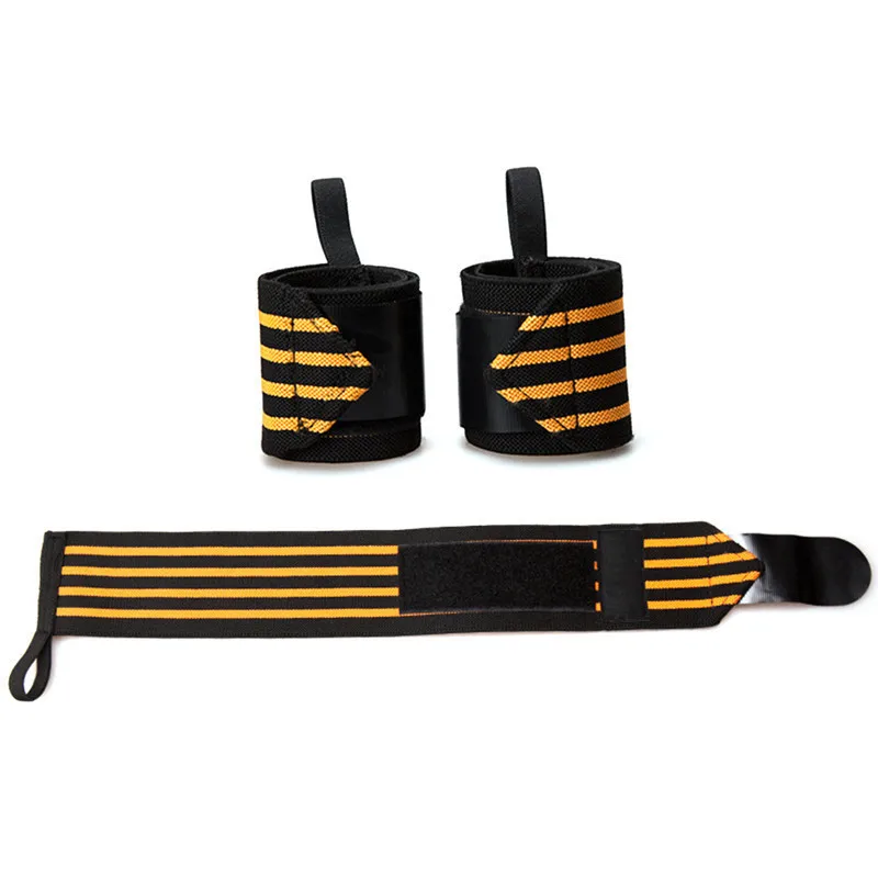 Спортивный эластичный бинт, регулируемый браслет, повязка на запястье, повязка на запястье, спортивный ремешок, поддержка запястья, безопасность, Кроссфит, 1 шт - Цвет: Orange