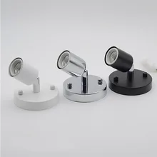 E27 керамический винт 180 градусов поворотный держатель лампы/DIY настенное потолочное освещение цоколь 5 шт