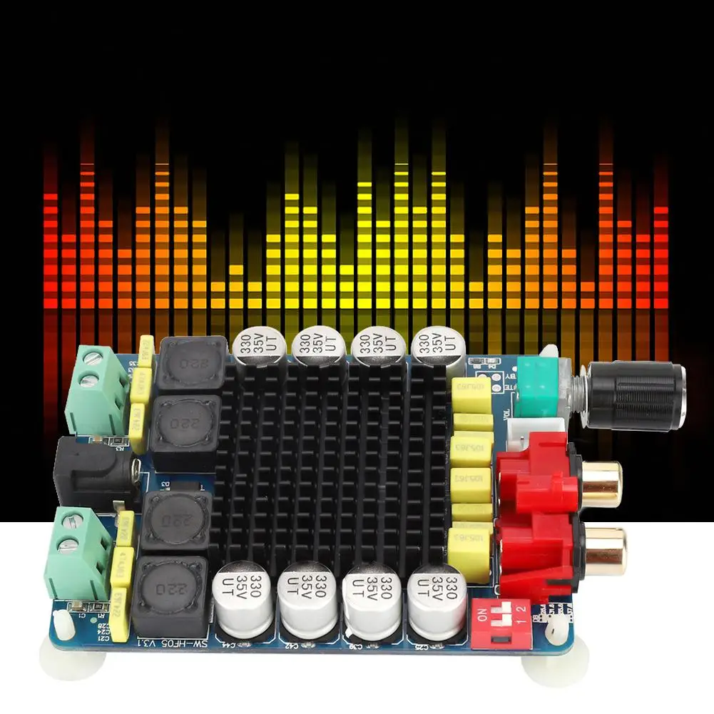 

15-34VDC Amplifier Board TDA7498 Digital Audio Power Amplifier Board 100W+100W Dual Channel