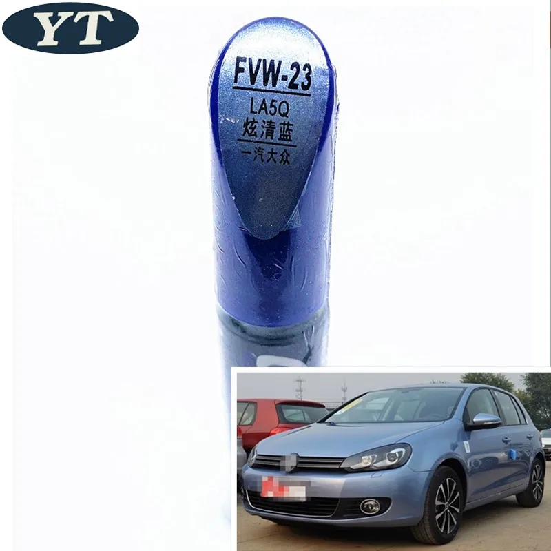 Ручка для ремонта царапин автомобиля ручка рисования синего цвета volkswagen polo golf 6 7