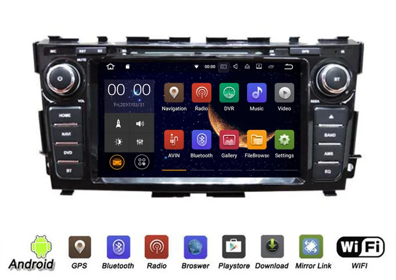 Flash Deal YESSUN For Nissan Teana / Altima 2013~2016 Android Car GPS Navigation DVD player Multimedia Audio Video Radio Multi-Touch Screen 1
