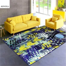 AOVOLL, ковер для гостиной, абстрактный стиль, мягкий нейлоновый ковер, Рождественский ковер для спальни, ковер для дома, коврик для пола, коврики
