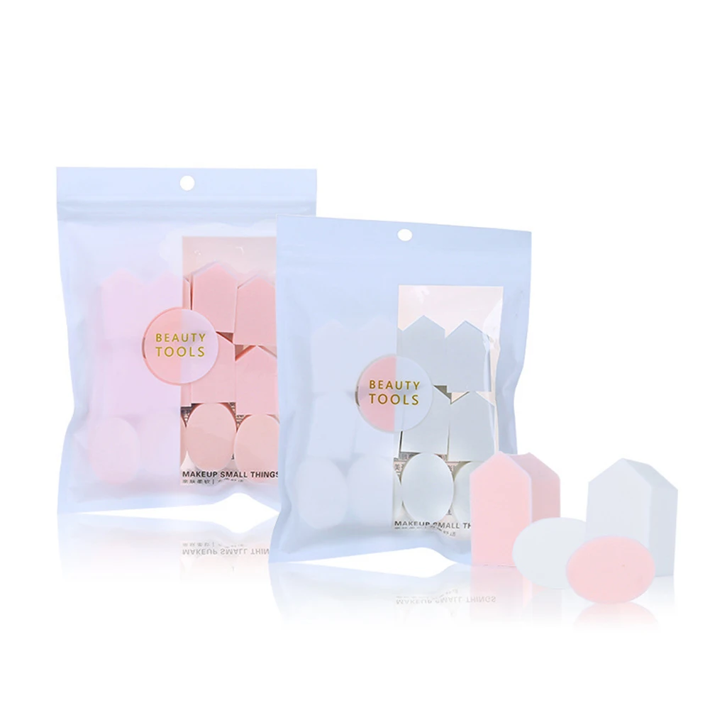 12 штук гидрофильного полиуретана пропитанный водяной спонж смешанный жидкий крем Влажный и сухой спонж