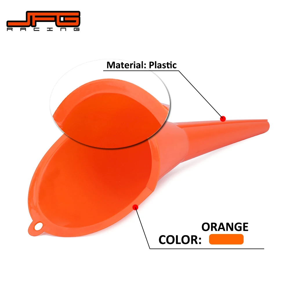 

Motorcycle Car Refueling Multi-Function Longer Fuel Funnel Gasoline Engine Oil Diesel Additive For KTM SX EXC XC YZ WR KX CR