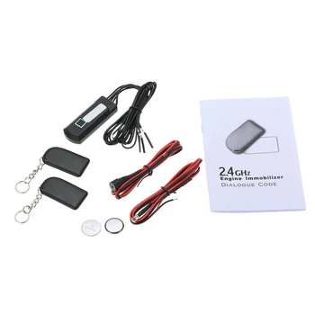 

2.4 GHz Car Anti Theft Security Kit Car Alarm Immobilizer Circuit Cut Automobile Car Parts