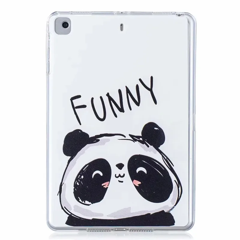 Чехол для планшета Funda Mini 2 мягкий мультяшный чехол из ТПУ с принтом милого кота