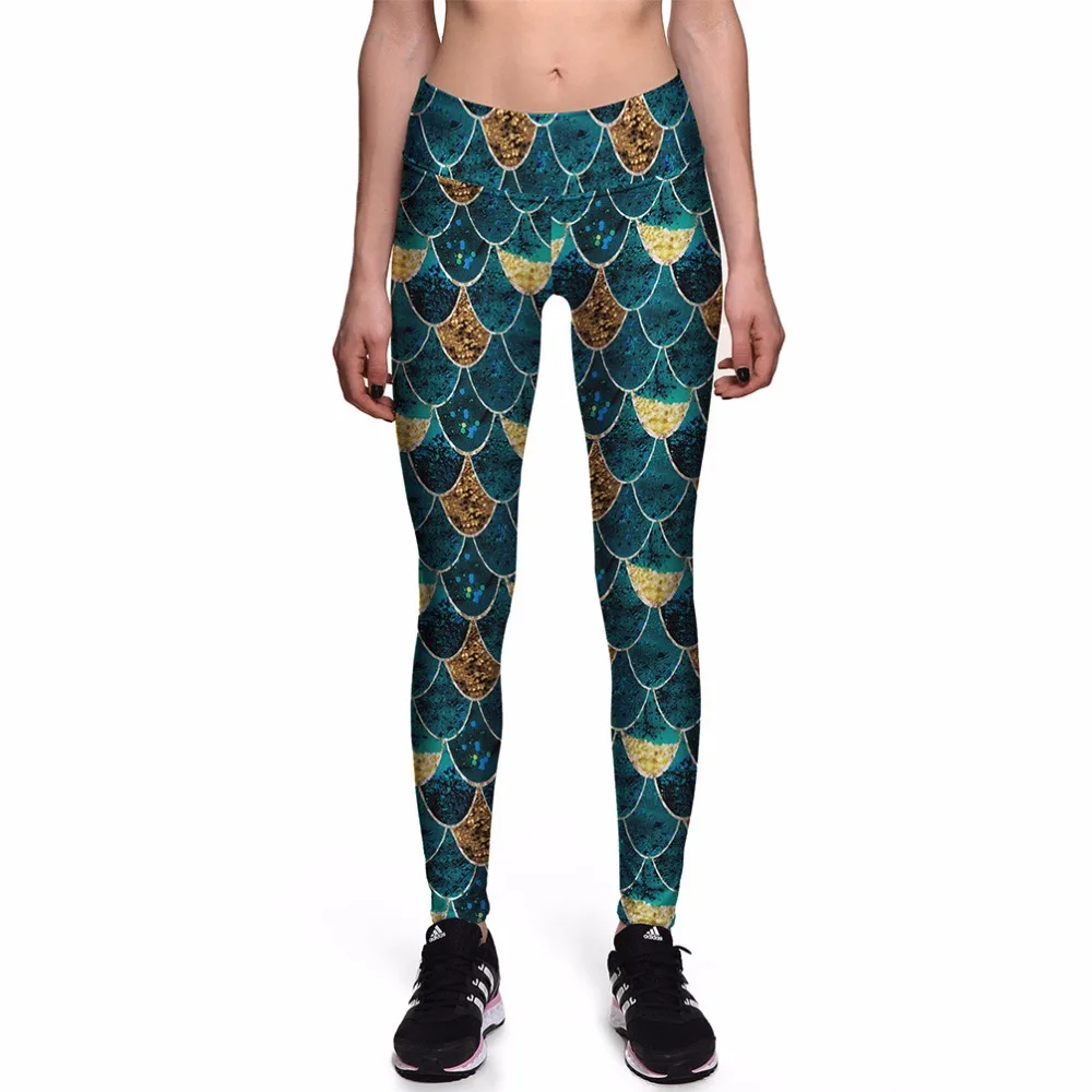 Compare Prices On Plus Size Mermaid Leggings- Online Shopping/Buy New Fashion Leggings Sexy Women Simulation Mermaid Green Stitching Fish Scales Leggings Printing Pants Plus size - Compare Prices On Plus Size Mermaid Leggings- Online Shopping/Buy