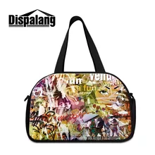 Dispalang мужские дорожные сумки плакат для женщин с принтом большой емкости багаж дорожные сумки большая сумка для путешествий Складная сумка для путешествий