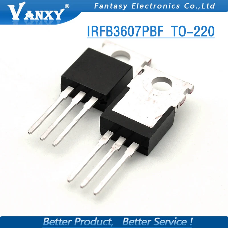 Новые и оригинальные интегральные схемы IRFB3607 до 220 IRFB3607PBF TO 10 шт.|ics 7| |