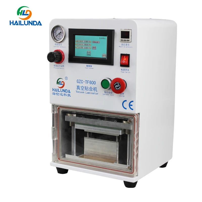  LCD Repair Machine TF600 OCA Laminator Edge Screen Laminating OLED Curved Glass Replace Machine for