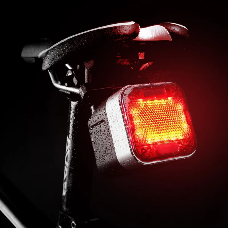 

Bicycle Tail Lights USB Charging Night LED Warning Light Waterproof Multi-function Riding Bluetooth Speaker Bike Rear Lights