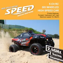 Original RC Car 2.4G 1/10 Scale 20KM+ 2 Level Speed RC RTR Brushed Monster Truck Off-road RC Vehicles Adjust speed Car YE81504