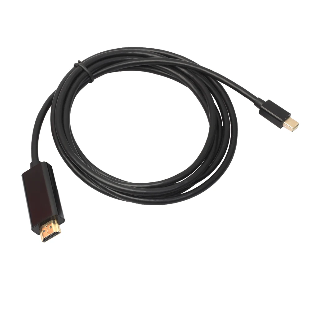 1,8 м 6 футов Thunderbolt мини DisplayPort Адаптер DP к HDMI кабель для Mac Book для MacBook Air для MacBook Pro