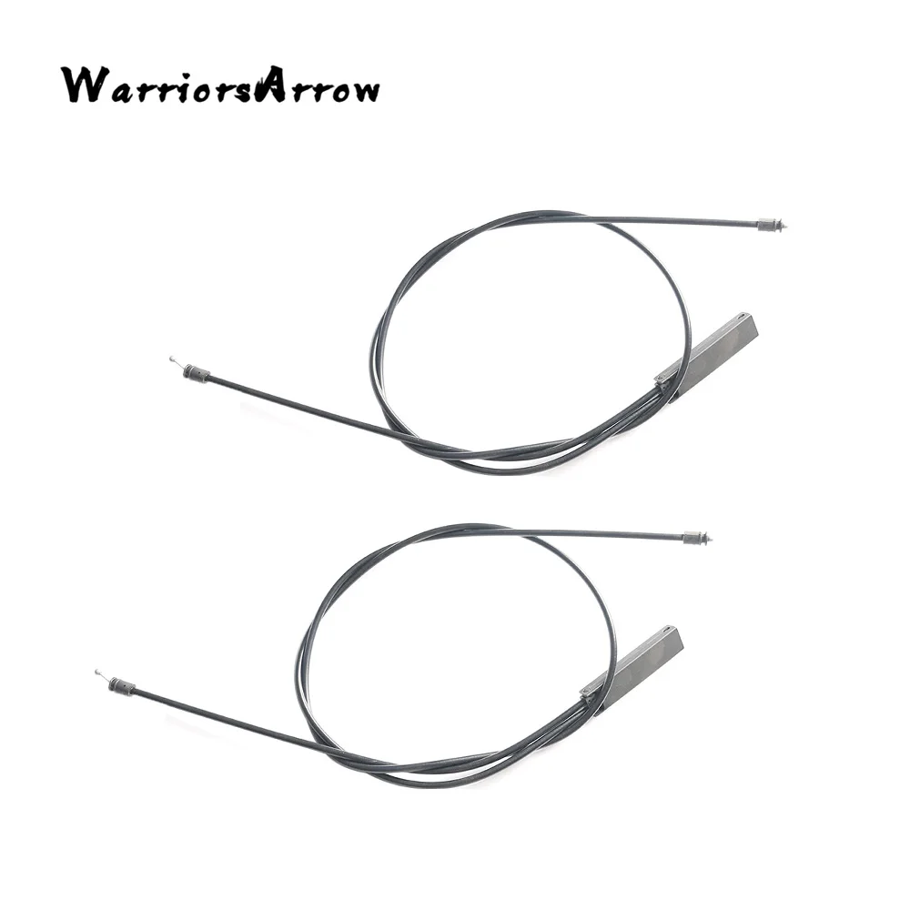 2pcs Engine Hood Release Wire Bowden Cable For Bmw E90 3