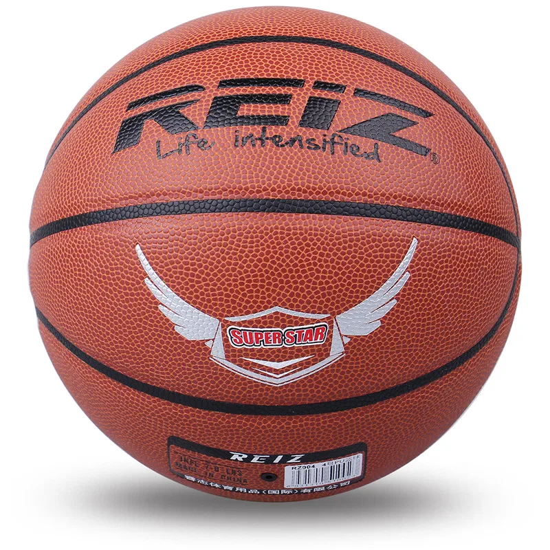 

Reiz 904 Outdoor Basketball PU Leather Basketball 4# Non-slip Basketball Wear-resistant Basketball With Free Gift Net Needle