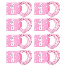 YOST, 50 шт., маленькие аксессуары для волос для маленьких девочек, розовые повязки для волос, галстуки на резинке