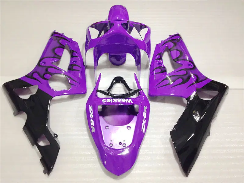 По индивидуальному заказу фиолетового цвета в комплекте наборы тела для Kawasaki 2003