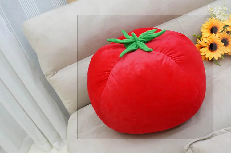 Cute Tomatoes Vegetable Dolls Soft Plush Toys Birthday Gifts Tomato Pillow Cushion 35cm 14inch DY50650 (5)